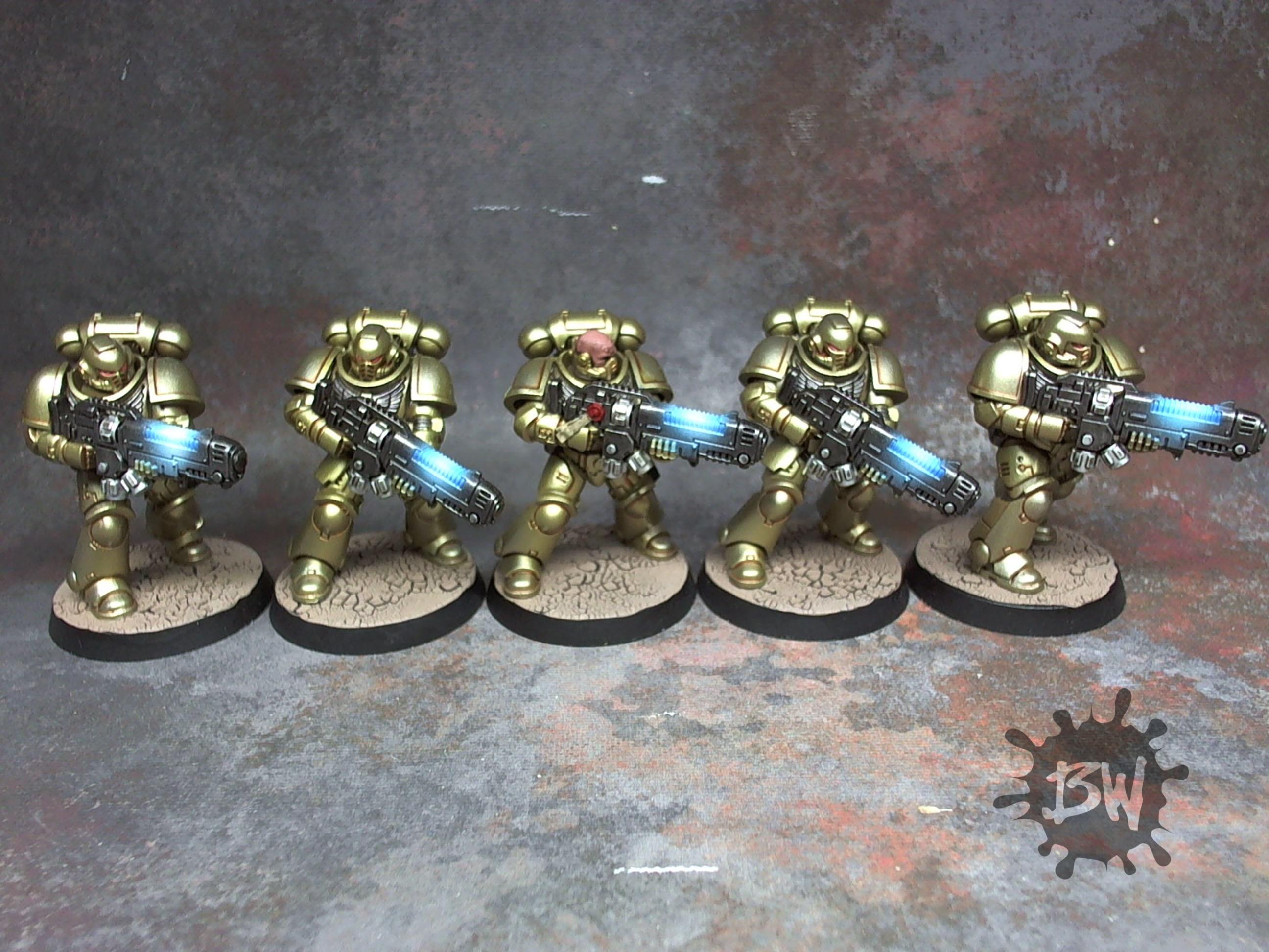 primaris space marine hellblaster squad
